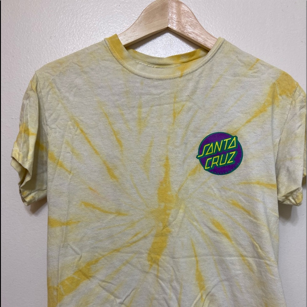 santa cruz tie dye t shirt